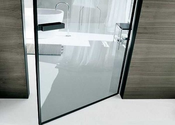 A special profile to which glass is glued on both sides. Good option for soundproofing