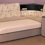 Shelf, bar built into upholstered furniture - comfortable and functional
