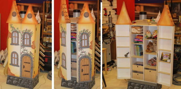 You can even make a castle for dolls