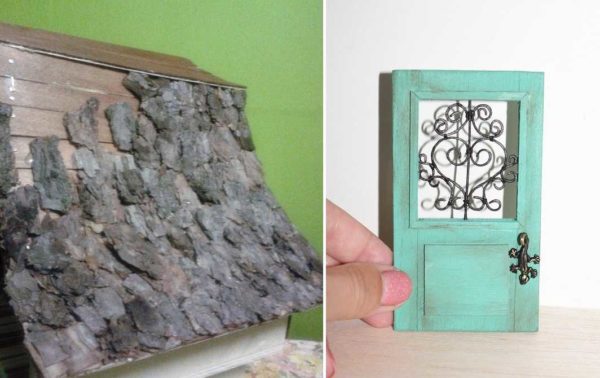 Can be done very much like a real house