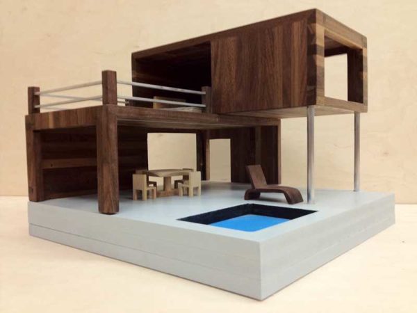 House for dolls in a modern style