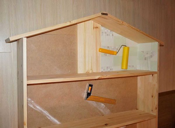 Can be made from boards, and the back wall from fiberboard