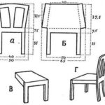 Do-it-yourself toy table for dolls using this scheme is not a problem