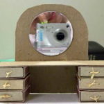 Matchbox toy dressing table