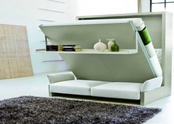 Sofa bed wardrobe - these models are more comfortable