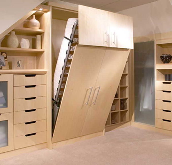 This option looks just like a wardrobe.