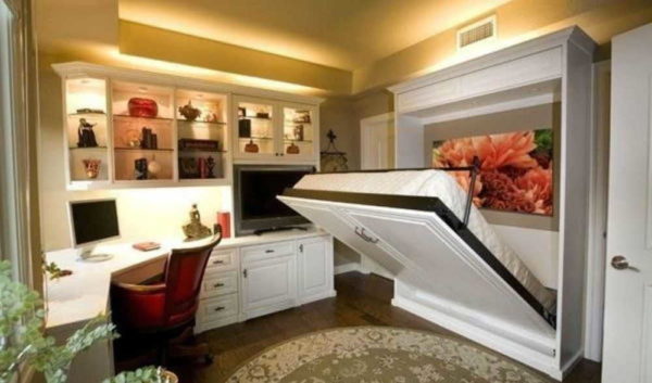 You can't put anything in the place under the bed anyway