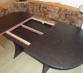 Wooden or veneered immediately and you cannot determine