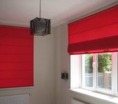 With this method of installation, focus on the width of the window opening