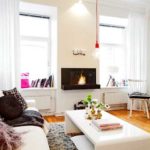Translucent white blends with many styles, including Scandinavian