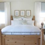 Roman shades can also be combined with classic linear panels.