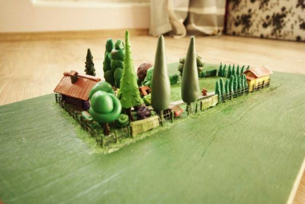 Plasticine Yard Design Project - Excellent 3 D Rendering