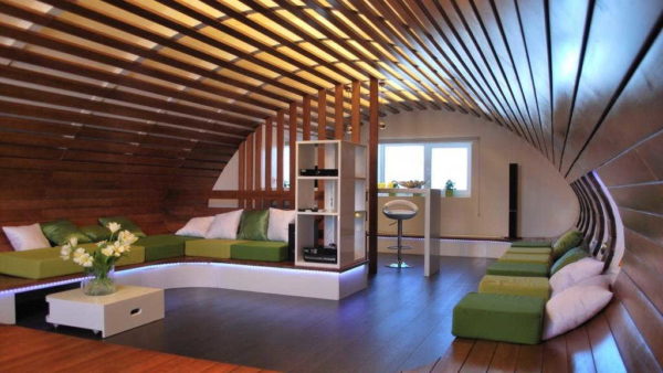 A very inconvenient ordinary project - the decoration is also highlighted