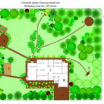 A lot of trees are planned on the site