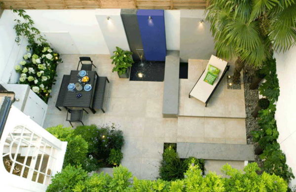 It's easier to decide on the patio