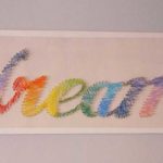 Simple, creative ... it is important to find threads that change their color. Although, even from monophonic it will turn out well