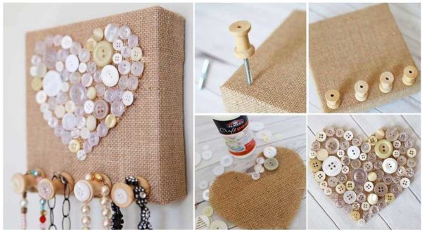 How to make a picture of buttons: step by step photos