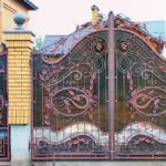 The beauty of classic forging is emphasized by a polycarbonate sheet