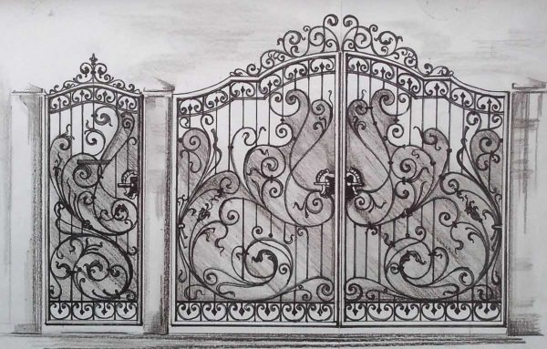 Forged polycarbonate gate project