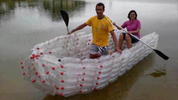 You can even make a boat ...
