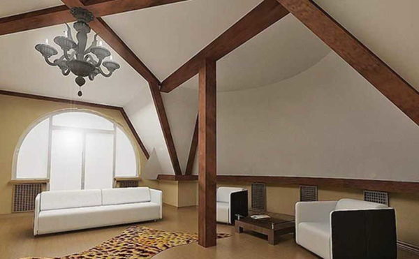 Beams are even decoration