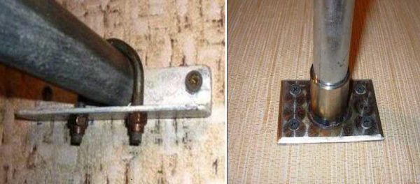 The fastening must also be reliable