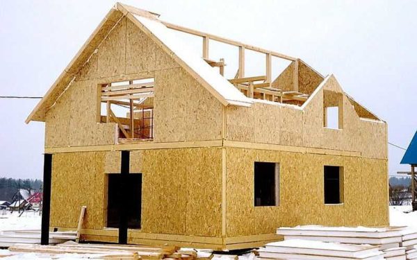 For a roof made of SIP girder panels, a minimum of