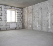 An apartment without finishing looks something like this