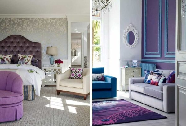 Add lilac accents to liven up
