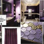 Ideas for a stylish bathroom in lilac color