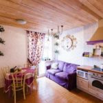 Provence and lilac or lilac tones. This combination can be seen in almost any interior of this style.