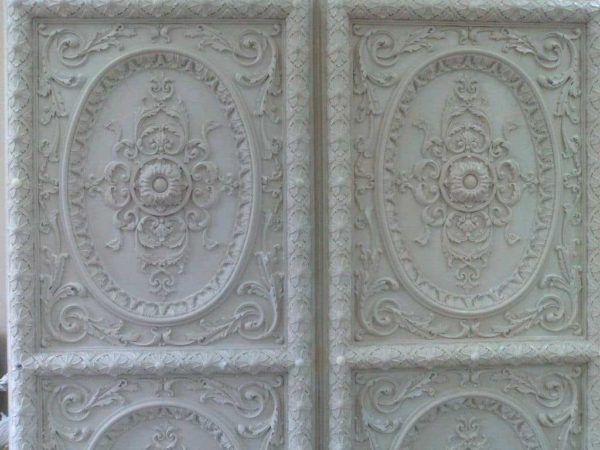 Gypsum decorative panels for wall decoration