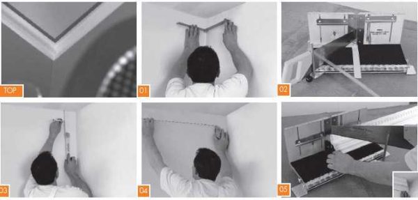 The techniques for installing stucco moldings of any type are the same