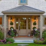 Soft tiles on the porch and roof
