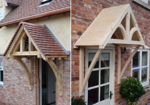 A canopy with a house is one of the popular options