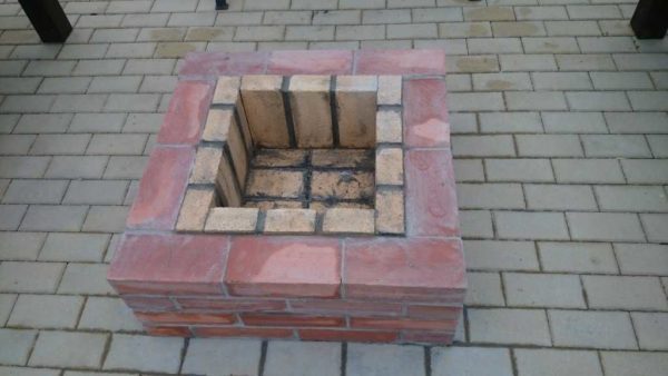 One example of a small fire in the country