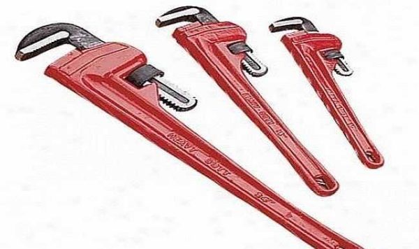 A gas (pipe) wrench is the best way to unscrew nuts