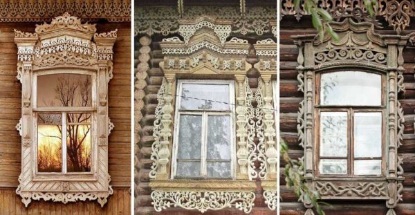 Carved window frames - a way to make your home unique