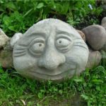 Another cute homemade garden figurine