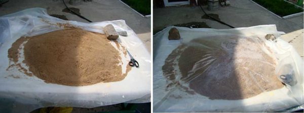 We shape the bowl in reverse