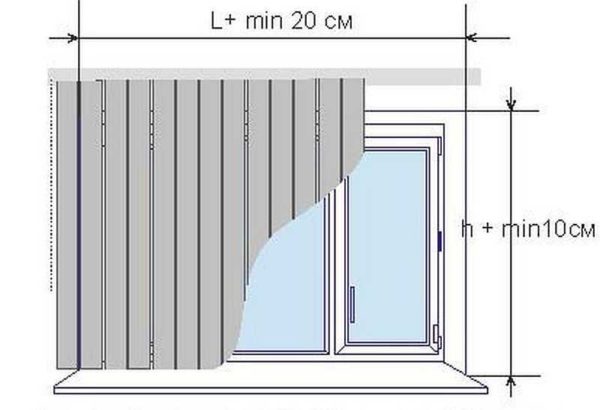 This is wall mounting. When mounted on the ceiling, the length will increase., And how much - you choose