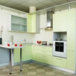 Light shades are ideal for small spaces