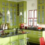 Modern style and red as an accent - for those who need dynamism in the interior