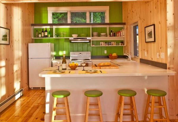 For kitchen with clapboard