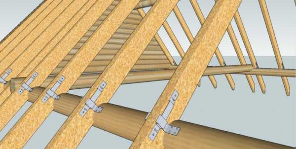 Sliding rafter mount