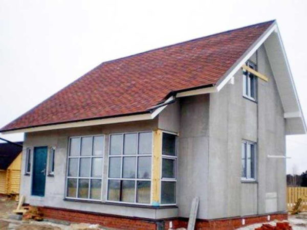 Cement particle boards are used for construction, decoration