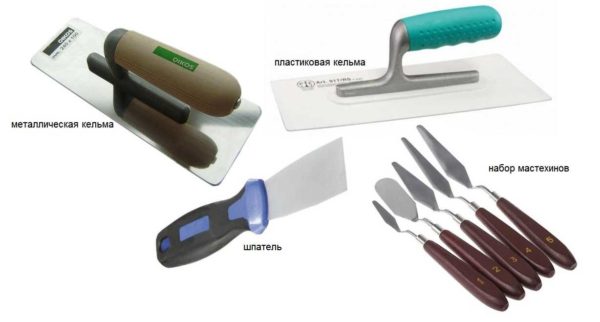 The main tool for shaping relief for decorative sculpting on walls