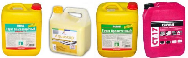 Impregnation for bas-relief priming