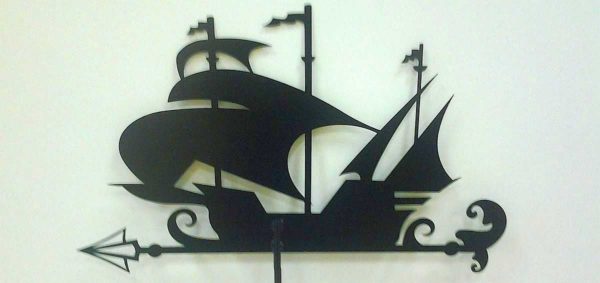 Sheet iron ship