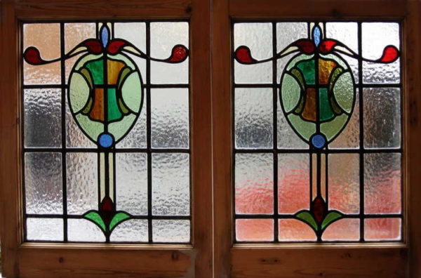 Traditional technique - type-setting stained glass